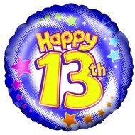 Happy 13th Birthday Boy Clip Art