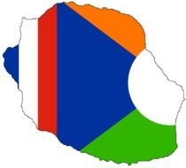 Reunion Flag Map