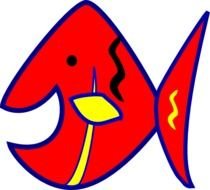 Red Fish Clip Art N33