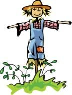 Clip Art Scarecrow Day