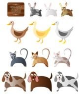 clipart of the Farm Animals
