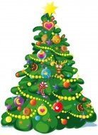 nice cute christmas tree drawing