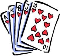 Poker Card Game Clip Art