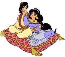 Aladdin And Jasmine Clipart