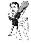 man and woman as a sketch
