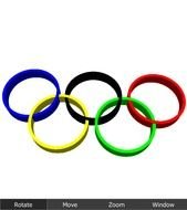 Olympic Rings Clip Art N22