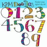 Google Numbers Clip Art N2