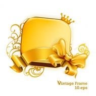 Gold Crown Vector N2