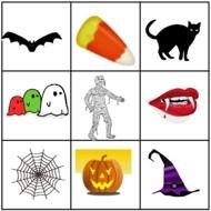 Halloween Bingo Clip Art