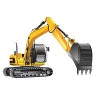 Excavator Clip Art N22