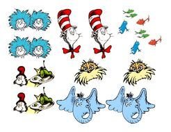 Dr Seuss Characters Clip Art N10