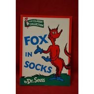 Dr Seuss Fox In Socks Book Cover