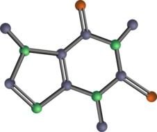 Caffeine as a Molecule Structure