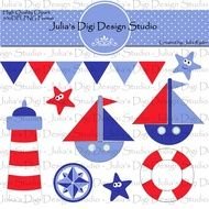 Nautical Theme Clip Art N3