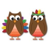 Thanksgiving Owl Clip Art N5