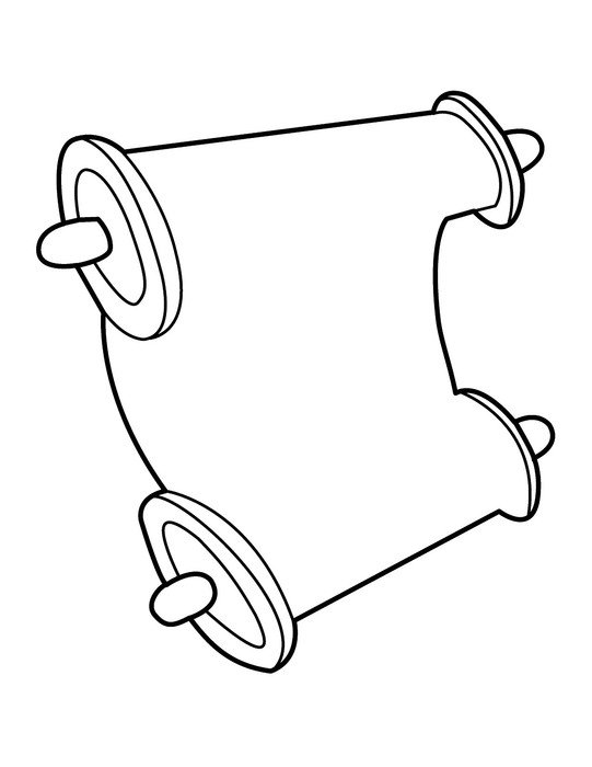 Scroll Clip Art N47