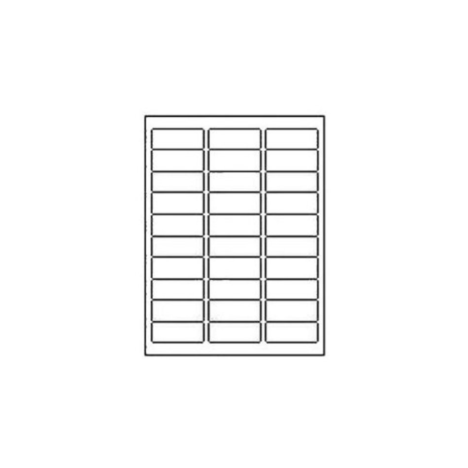 Avery 5160 Label Template Dimensions