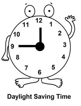 Daylight Savings Time Clip Art Free N9