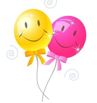 Birthday Balloons Clip Art N91