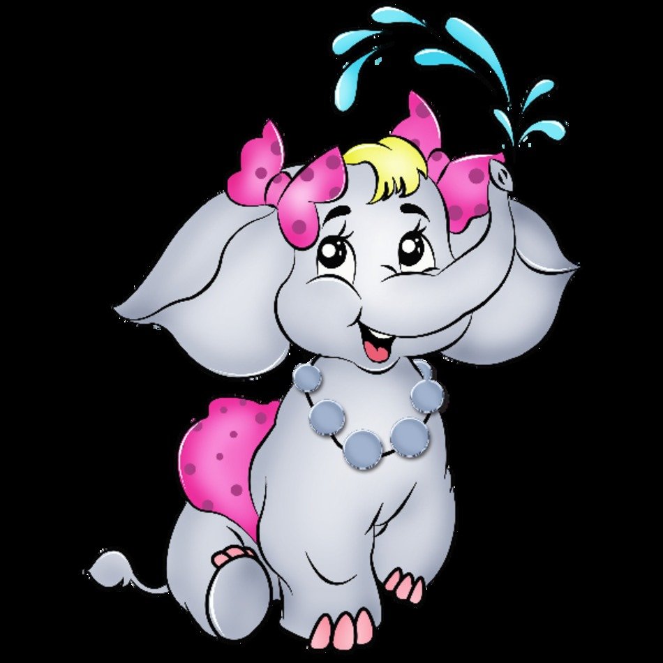 Cartoon Elephant Clip Art N56 free image download