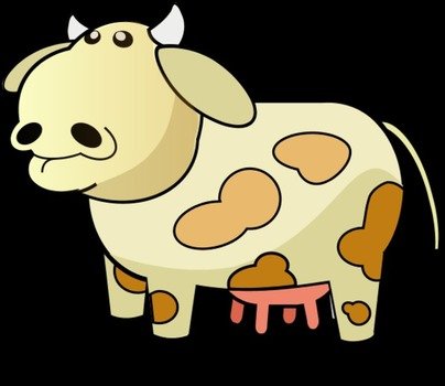 Cow Clip Art N150