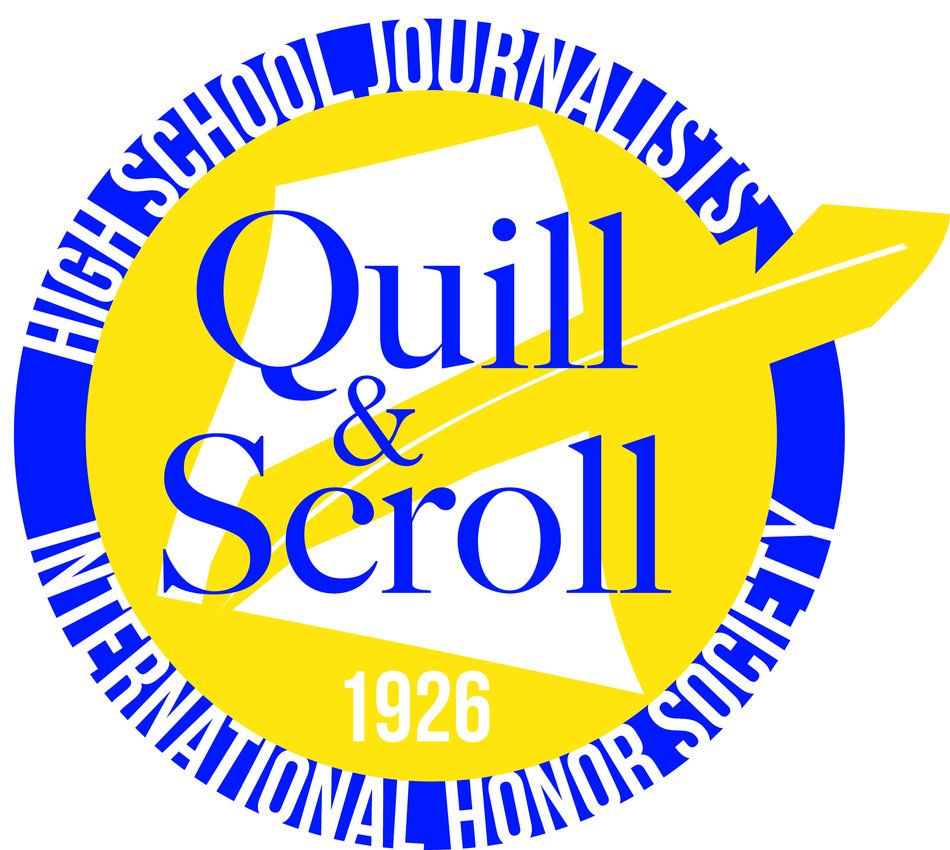 Quill And Scroll sign drawing