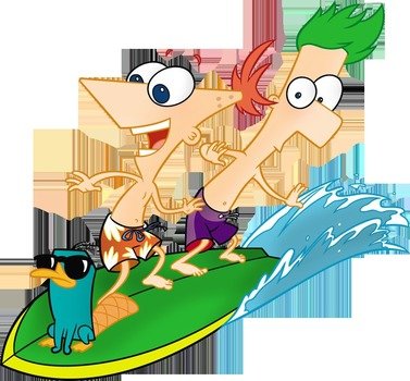 clipart of the Phineas and Ferb