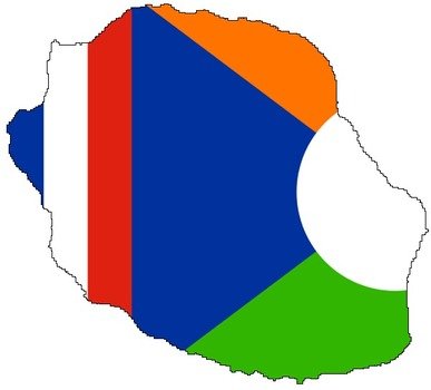 Reunion Flag Map
