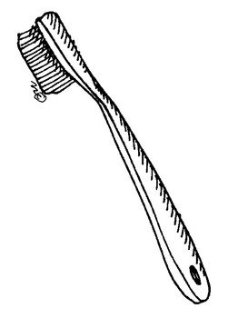 Tooth And Toothbrush Clip Art N10