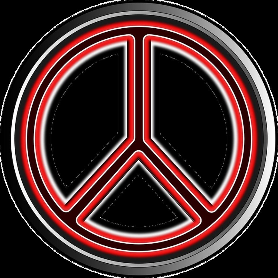 Hippy Peace Sign Logo
