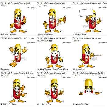 Cartoon Pharmacy Clip Art N9