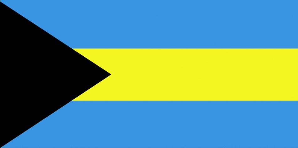 Bahamas Flag, drawing