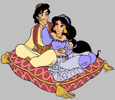 Aladdin And Jasmine Clipart