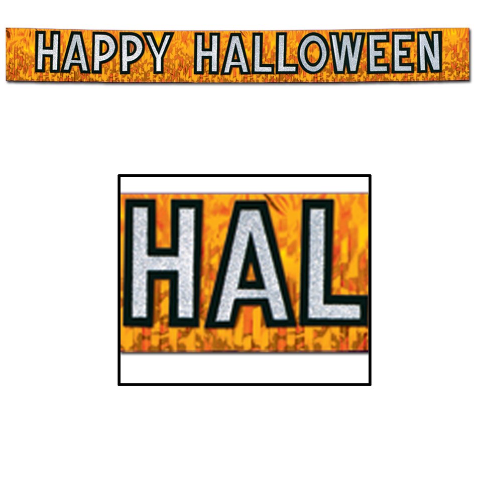 'Happy Halloween' Banner clipart