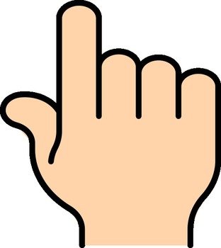Pointer Finger Clip Art N5