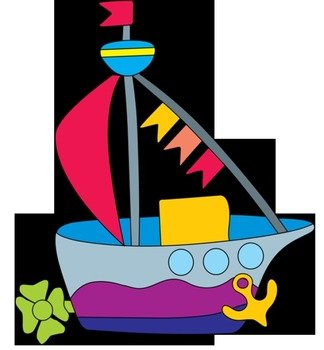 Toy Boat Clip Art N15