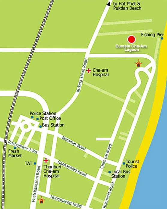 Coorful outline map with the shore clipart