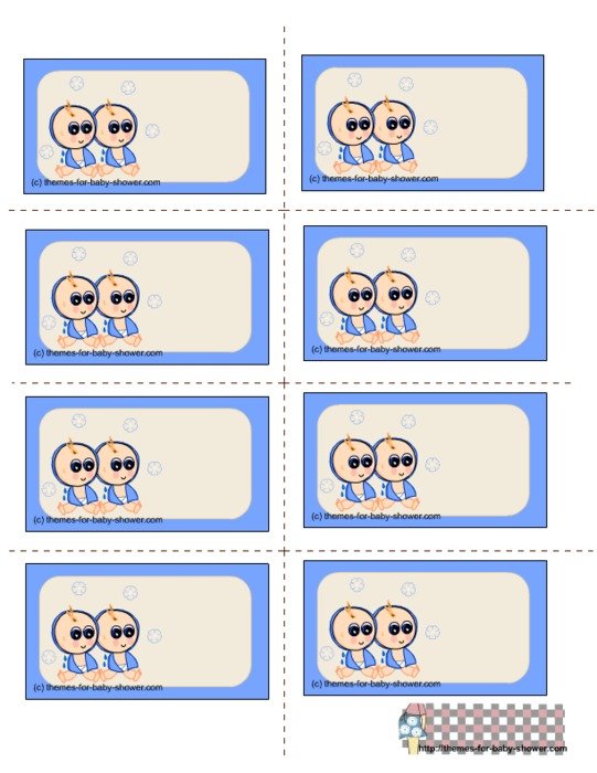 Free Printable Baby Shower Labels N7