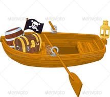 Cartoon Pirate Ship Clip Art N17