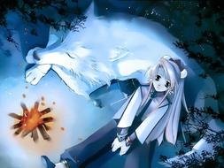 anime with a wolf