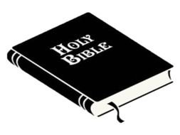 Clip art of Holy Bible book