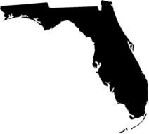 Ä°llustration of Florida Outline