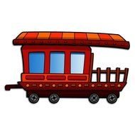 Cartoon Train Clip Art N24