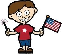 Fun And Free July 4th Clipart