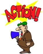 Action Movie Director Clip Art N2