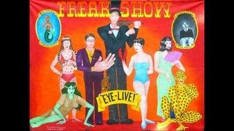 Modern Freak Show drawing