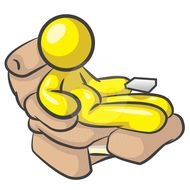 Lazy People Clip Art N2