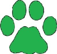 Bobcat Tracks Clip Art