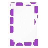 Big Purple Spots On A White Background This And Spotty