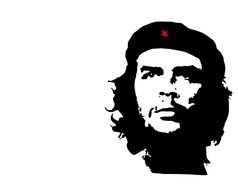 Che Guevara face drawing